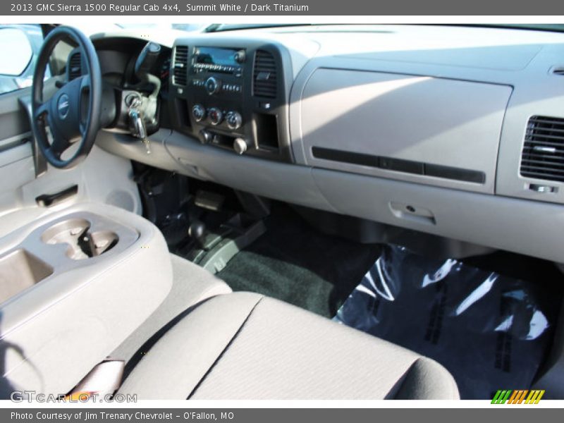 Summit White / Dark Titanium 2013 GMC Sierra 1500 Regular Cab 4x4