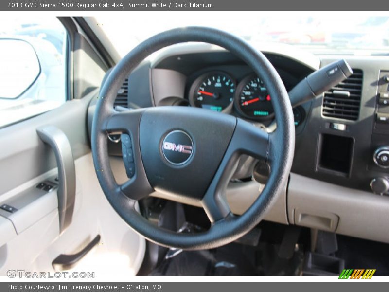 Summit White / Dark Titanium 2013 GMC Sierra 1500 Regular Cab 4x4