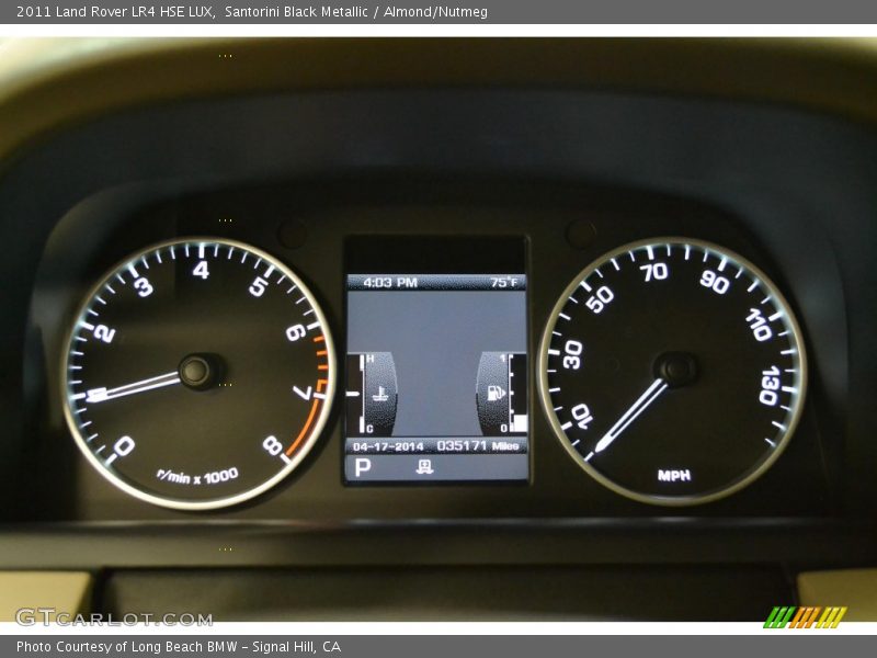 Santorini Black Metallic / Almond/Nutmeg 2011 Land Rover LR4 HSE LUX