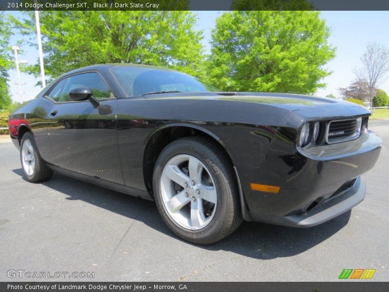 Black / Dark Slate Gray 2014 Dodge Challenger SXT