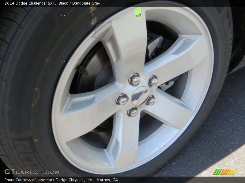 Black / Dark Slate Gray 2014 Dodge Challenger SXT