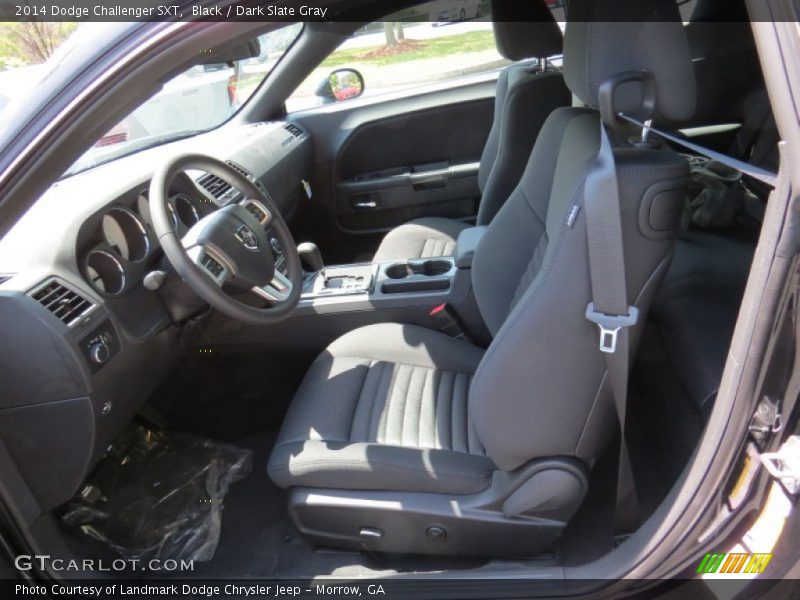 Black / Dark Slate Gray 2014 Dodge Challenger SXT