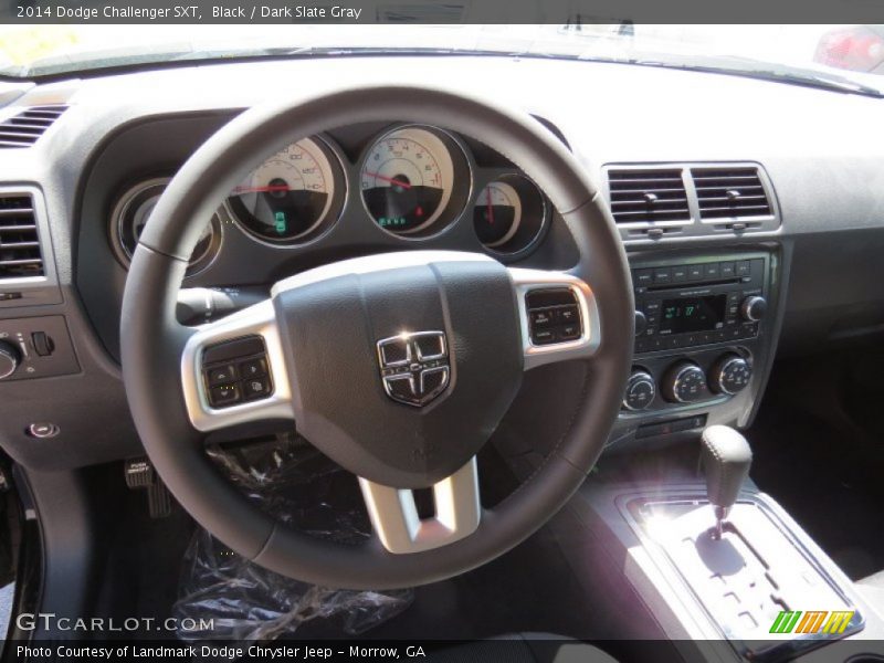 Black / Dark Slate Gray 2014 Dodge Challenger SXT