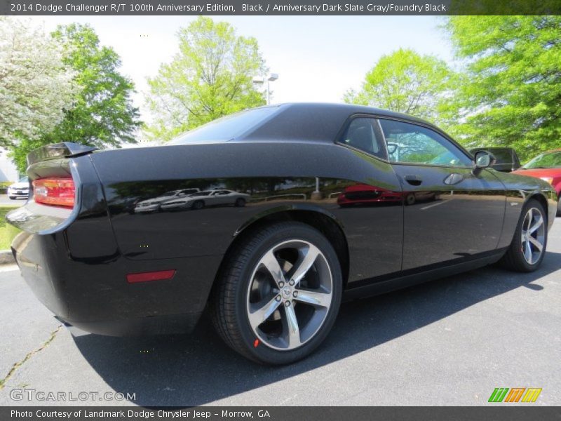 Black / Anniversary Dark Slate Gray/Foundry Black 2014 Dodge Challenger R/T 100th Anniversary Edition