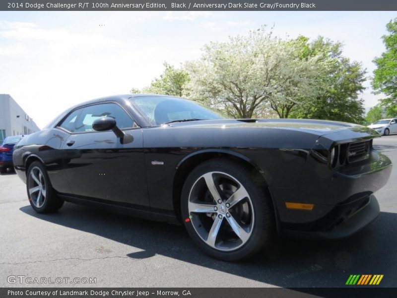 Black / Anniversary Dark Slate Gray/Foundry Black 2014 Dodge Challenger R/T 100th Anniversary Edition