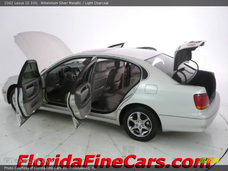 Millennium Silver Metallic / Light Charcoal 2002 Lexus GS 300
