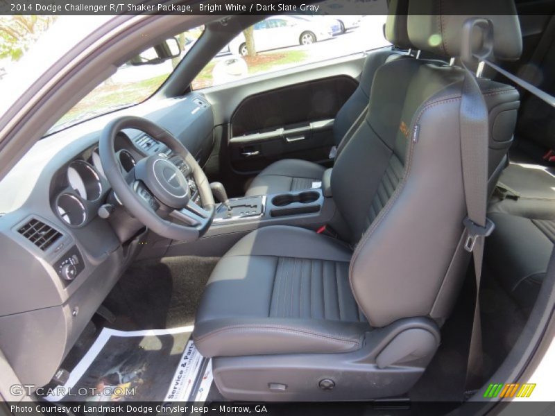  2014 Challenger R/T Shaker Package Dark Slate Gray Interior