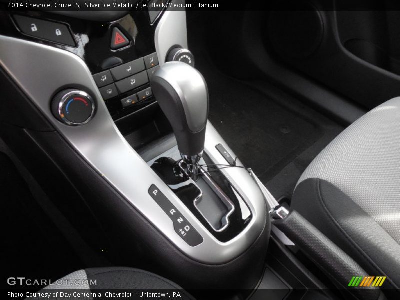 Silver Ice Metallic / Jet Black/Medium Titanium 2014 Chevrolet Cruze LS