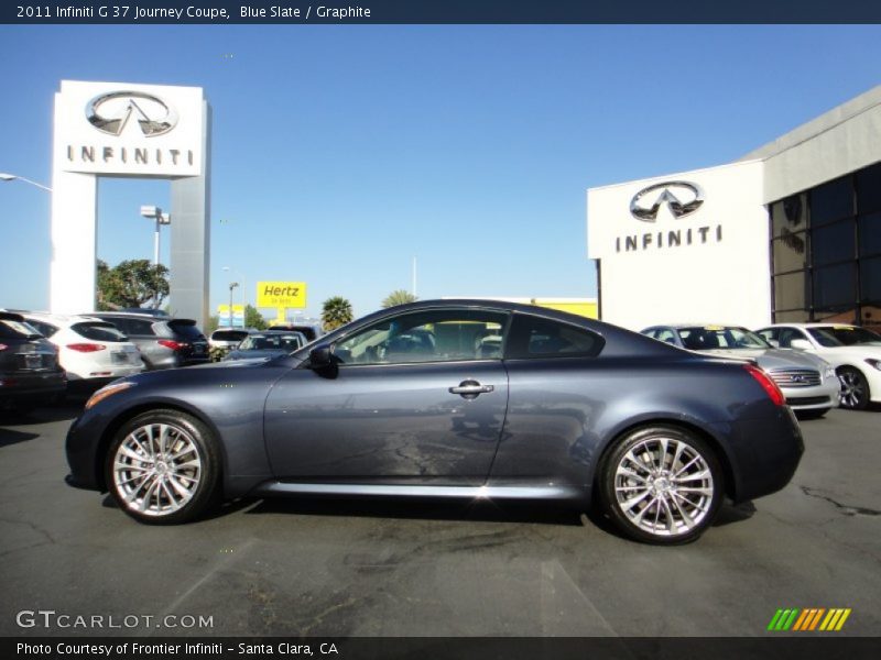 Blue Slate / Graphite 2011 Infiniti G 37 Journey Coupe