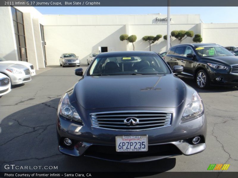 Blue Slate / Graphite 2011 Infiniti G 37 Journey Coupe
