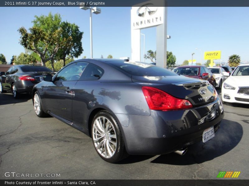 Blue Slate / Graphite 2011 Infiniti G 37 Journey Coupe