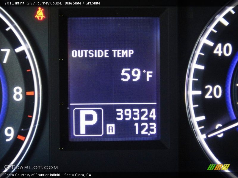 Blue Slate / Graphite 2011 Infiniti G 37 Journey Coupe