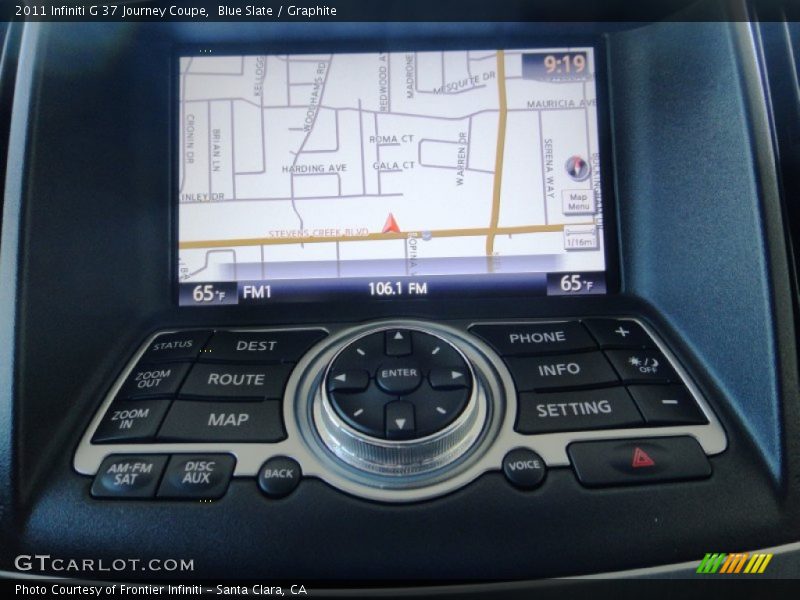 Blue Slate / Graphite 2011 Infiniti G 37 Journey Coupe