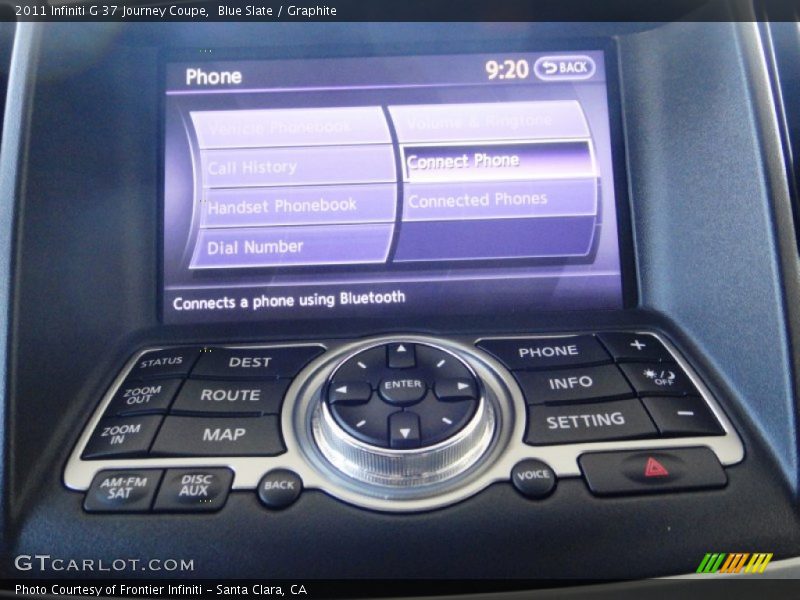Blue Slate / Graphite 2011 Infiniti G 37 Journey Coupe