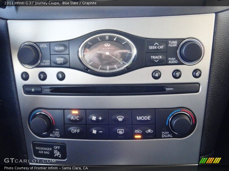 Blue Slate / Graphite 2011 Infiniti G 37 Journey Coupe