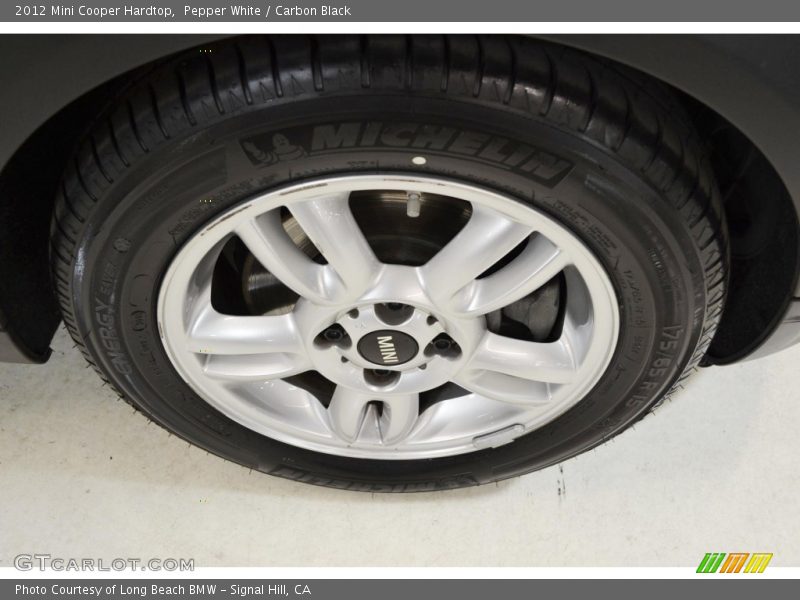 Pepper White / Carbon Black 2012 Mini Cooper Hardtop