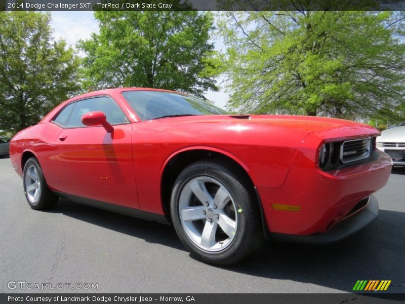 TorRed / Dark Slate Gray 2014 Dodge Challenger SXT