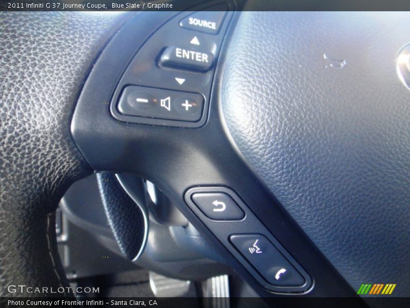 Blue Slate / Graphite 2011 Infiniti G 37 Journey Coupe