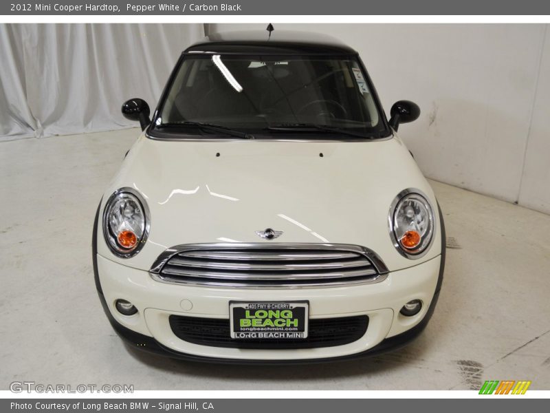 Pepper White / Carbon Black 2012 Mini Cooper Hardtop