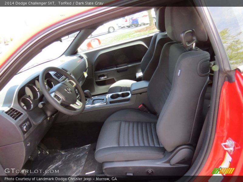 TorRed / Dark Slate Gray 2014 Dodge Challenger SXT