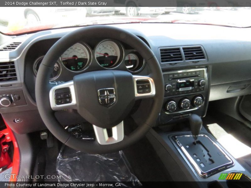 TorRed / Dark Slate Gray 2014 Dodge Challenger SXT