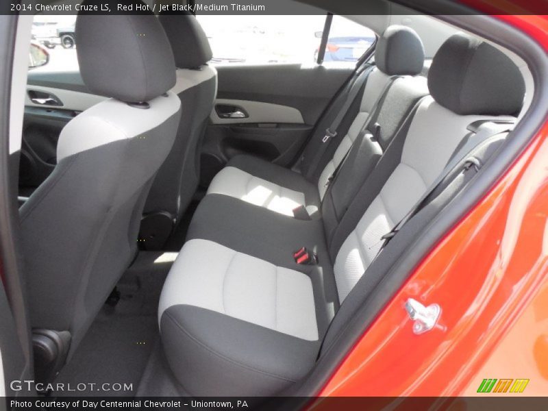 Red Hot / Jet Black/Medium Titanium 2014 Chevrolet Cruze LS