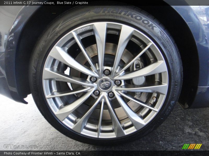 Blue Slate / Graphite 2011 Infiniti G 37 Journey Coupe
