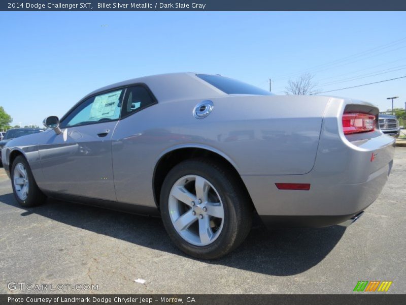 Billet Silver Metallic / Dark Slate Gray 2014 Dodge Challenger SXT