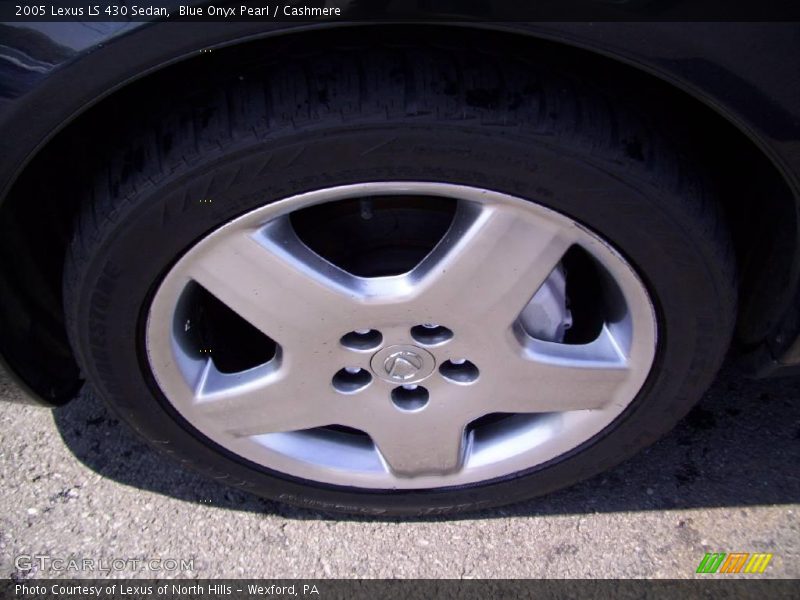 Blue Onyx Pearl / Cashmere 2005 Lexus LS 430 Sedan