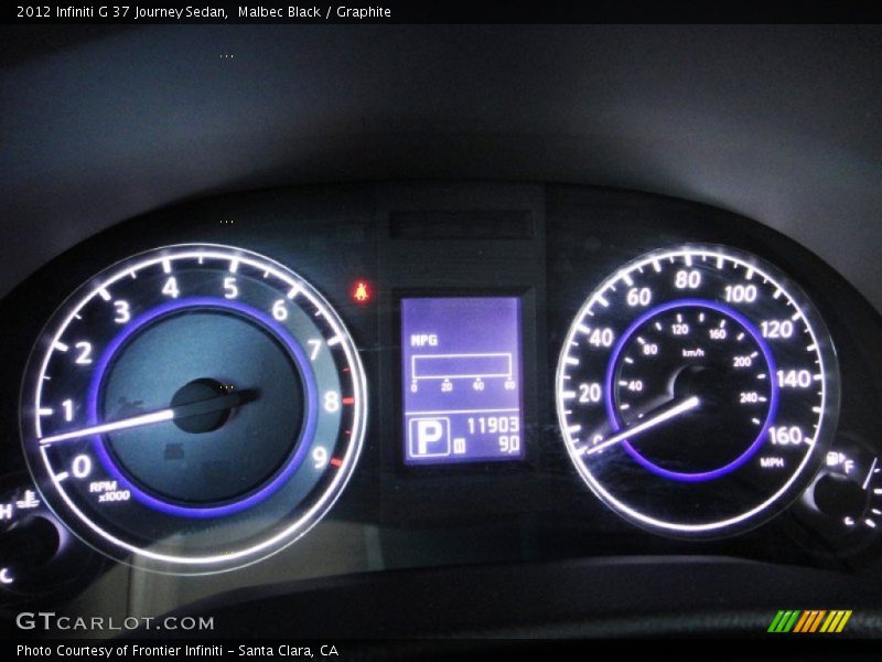 Malbec Black / Graphite 2012 Infiniti G 37 Journey Sedan