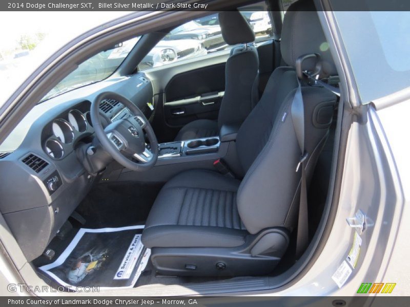 Billet Silver Metallic / Dark Slate Gray 2014 Dodge Challenger SXT