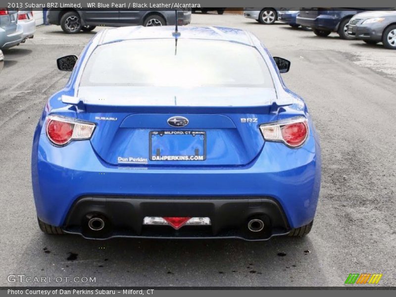 WR Blue Pearl / Black Leather/Alcantara 2013 Subaru BRZ Limited