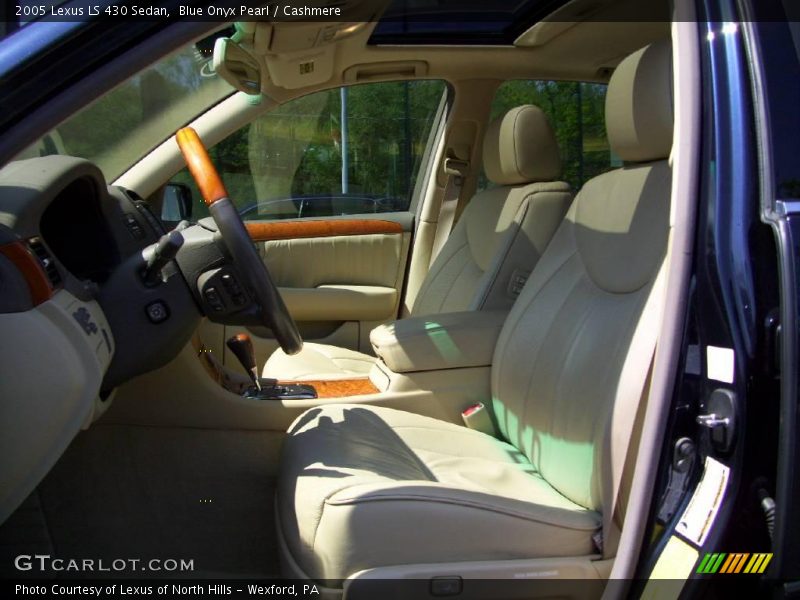 Blue Onyx Pearl / Cashmere 2005 Lexus LS 430 Sedan