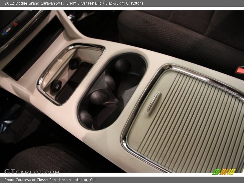 Bright Silver Metallic / Black/Light Graystone 2012 Dodge Grand Caravan SXT