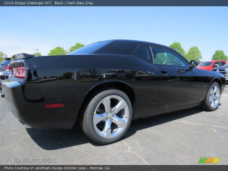 Black / Dark Slate Gray 2014 Dodge Challenger SXT