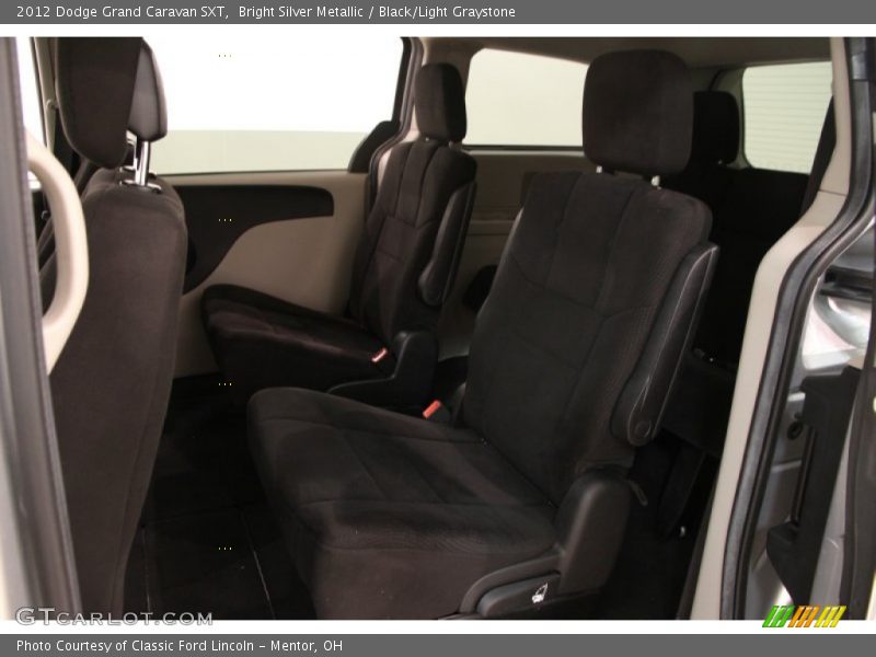Bright Silver Metallic / Black/Light Graystone 2012 Dodge Grand Caravan SXT