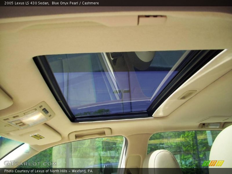 Blue Onyx Pearl / Cashmere 2005 Lexus LS 430 Sedan