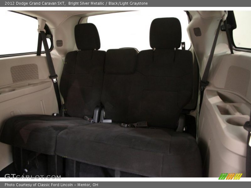 Bright Silver Metallic / Black/Light Graystone 2012 Dodge Grand Caravan SXT