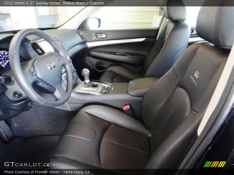 Malbec Black / Graphite 2012 Infiniti G 37 Journey Sedan