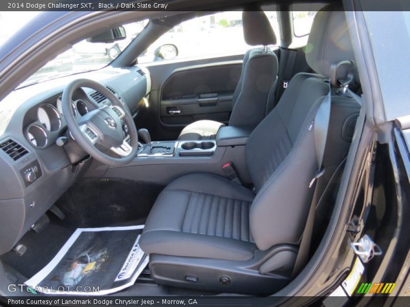 Black / Dark Slate Gray 2014 Dodge Challenger SXT