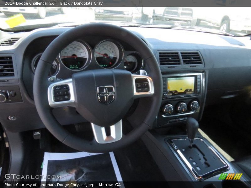 Black / Dark Slate Gray 2014 Dodge Challenger SXT
