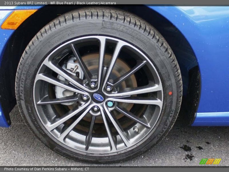 WR Blue Pearl / Black Leather/Alcantara 2013 Subaru BRZ Limited