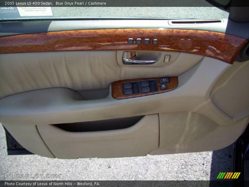 Blue Onyx Pearl / Cashmere 2005 Lexus LS 430 Sedan