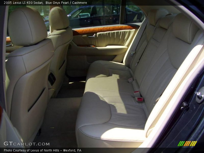 Blue Onyx Pearl / Cashmere 2005 Lexus LS 430 Sedan