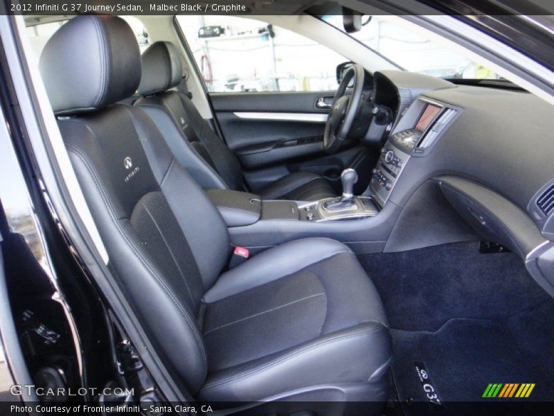 Malbec Black / Graphite 2012 Infiniti G 37 Journey Sedan