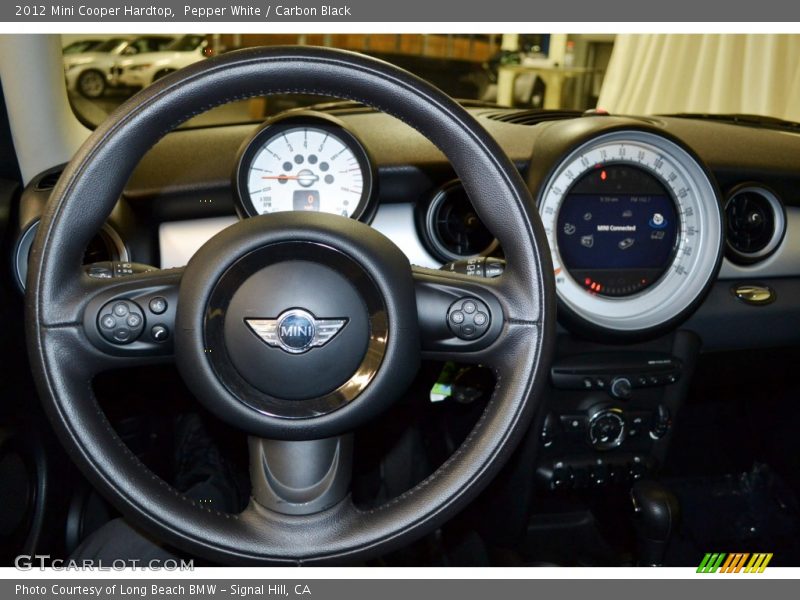 Pepper White / Carbon Black 2012 Mini Cooper Hardtop