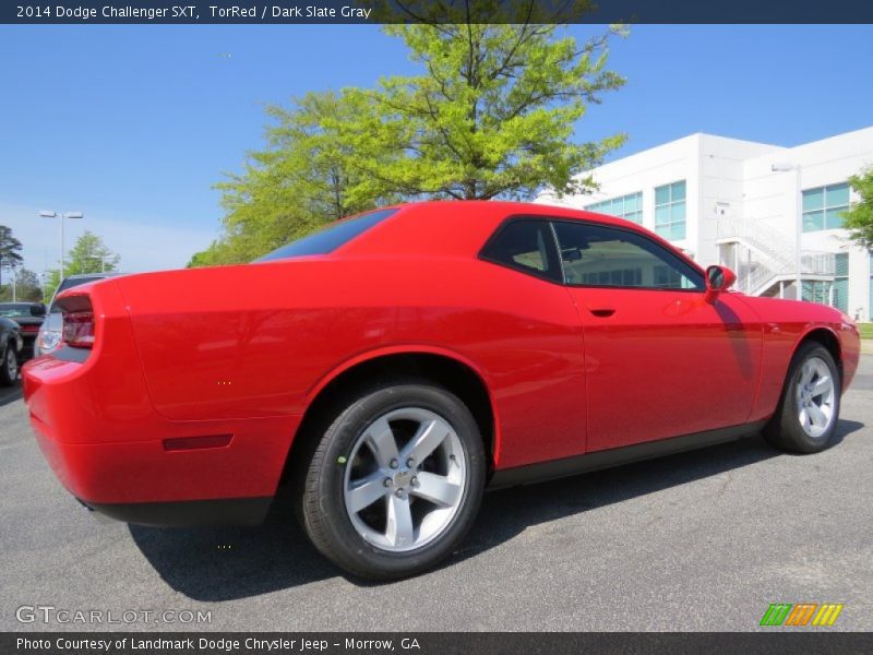 TorRed / Dark Slate Gray 2014 Dodge Challenger SXT