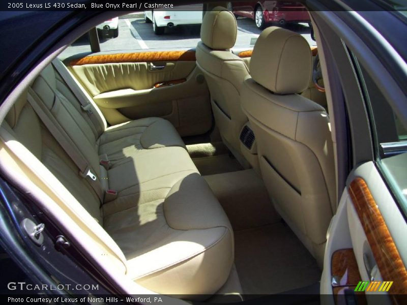 Blue Onyx Pearl / Cashmere 2005 Lexus LS 430 Sedan