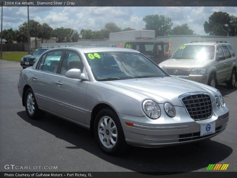 Diamond Silver / Gray 2004 Kia Amanti