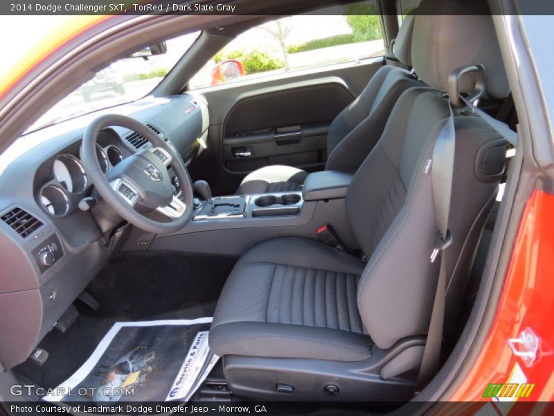 TorRed / Dark Slate Gray 2014 Dodge Challenger SXT